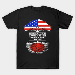 American Grown With Japanese Roots - Gift for Japanese With Roots From Japan T-Shirt